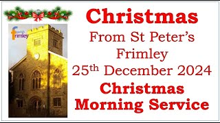 25 December Frimley St Peter's