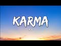 AJR- Karma (Lyrics Video)