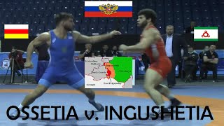 Pt2 of 4-Ossetia-Ingushetia Wrestling Conflict Continues