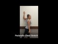 Pectoralis Chest Stretch