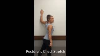 Pectoralis Chest Stretch