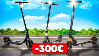 TOP 3 DES MEILLEURES TROTTINETTES ÉLECTRIQUES À - DE 300€ !!