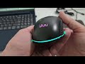 uhuru wireless gaming mouse wm 09 review 26000 dpi rgb 70 hours battery life