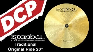 Istanbul Agop Traditional Original Ride Cymbal 20\