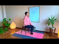 座ってできる！ヨーガ療法sitting yoga therapy 4分