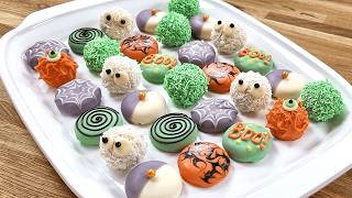 Homemade HALLOWEEN Chocolate Truffles Recipe