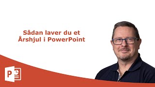 Årshjul i PowerPoint