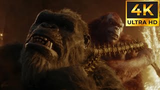 Kong Vs Scar King - (4K HDR) Godzilla X Kong The New Empire