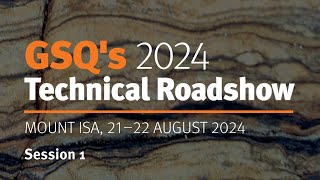 GSQ Technical Roadshow 2024 - Session 1 - Government priorities and collaborations