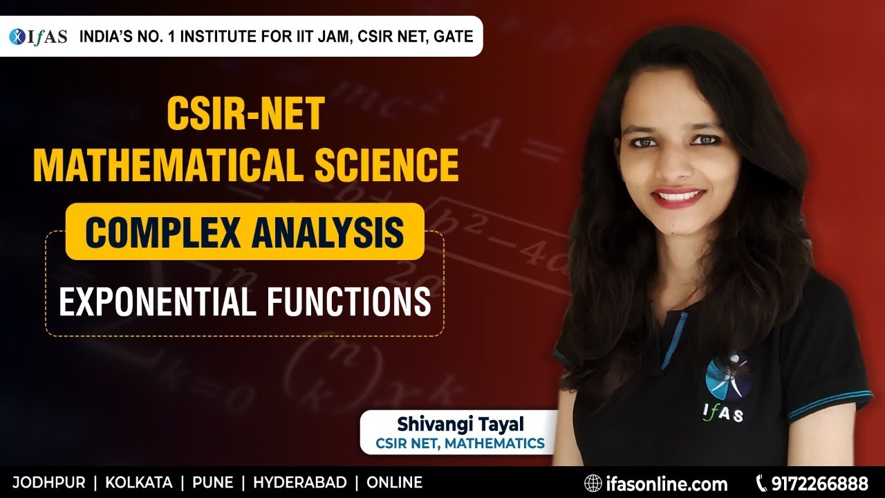 Mapping By The Exponential Function Complex Analysis Youtube