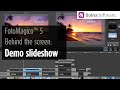 FotoMagico™ 5 Behind the screen: Demo slideshow