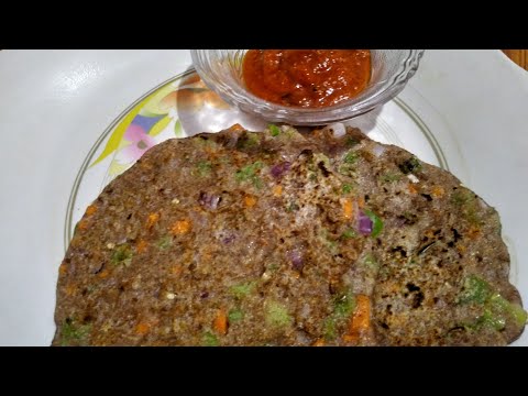 Ragi oats dosa | healthy recipe Ragi oats dosa | healthy recipe