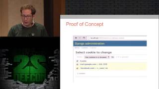 DEF CON 22- David Wyde - Client-Side HTTP Cookie Security: Attack and Defense