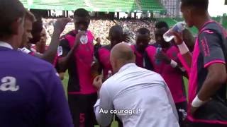 Le discours de Pascal Dupraz à ses joueurs (ASSE-TFC)