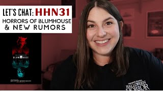 LET'S CHAT HHN31: Horrors of Blumhouse Announced & New Rumors!