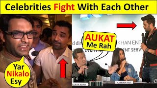 6 Bollywood Celebrities Fight with Each Other | Salman Khan, Kapil Sharma, Hrithik Roshan, | Part 2