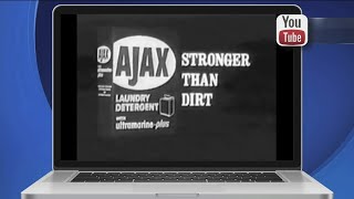 THROWBACK THRUSDAY: Ajax launry detergent