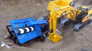 [30분] 중장비 자동차 장난감 포크레인 트럭놀이 Excavator Truck Car Toy Play