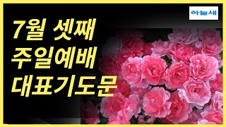 대표기도문/ 대표기도모음/ 7월 셋째 주일예배 대표기도/7월 3주/7월 대표기도/대표기도 작성하는 방법/주일 대표기도