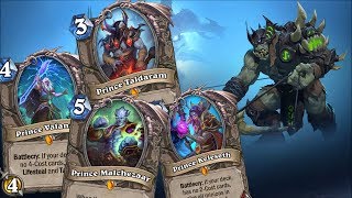 [옥냥스톤] 4공작 사냥꾼 (25분동안 혈투) (하스스톤 예능덱 레전드: Hearthstone Funny Match)