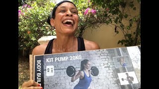 UNBOXING: Body Building Kit Pump, 20KG from Decathlon Ghana