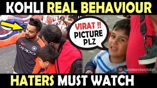 Kohli REAL BEHAVIOUR with Fans | England vs India 5th Test 2018 | Must Watch | Respect Moments