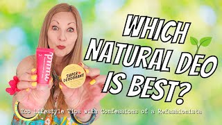 Which Natural Deo is Better? Nuud or Super Deodorant? (eco-friendly review)