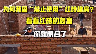 为何国家要禁止使用“红砖”建房？看看它的危害，你就明白了！