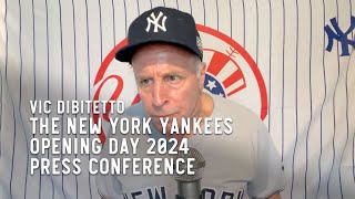 The New York Yankees Opening Day 2024 Press Conference