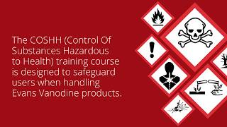 Evans Vanodine E-Learn Online COSHH Training