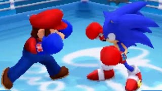 Mario and Sonic at the Rio 2016 Olympic Games (3DS) - All Characters Gameplay (Boxing)
