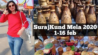 Suraj Kund Mela 2020 | All States of Clothes, jewellery & food etc | 1-16 February