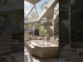 What if Moshe Safdie designed a bathroom? #architecture #design #render