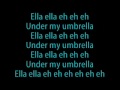 Rihanna   Umbrella lyrics   YouTube