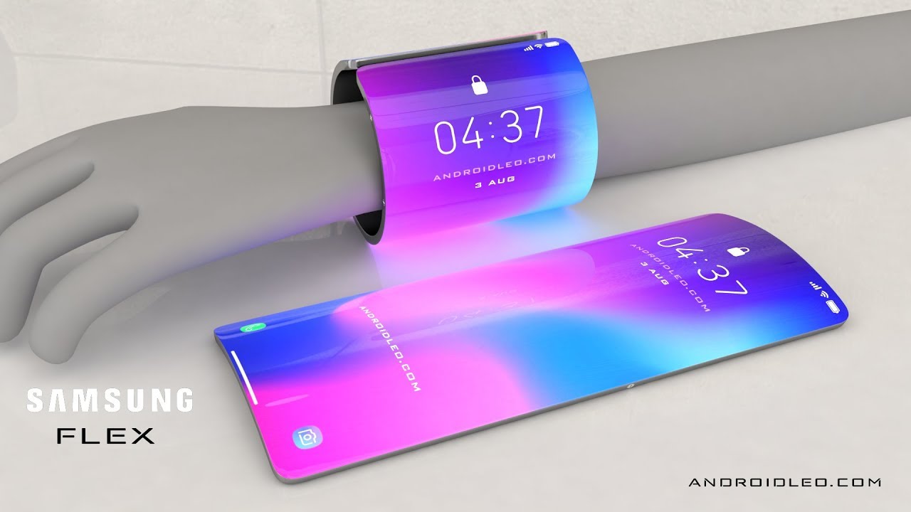 Samsung Galaxy Flex 2025 Future Smartphone Concept With Flexible ...