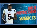 BOLDEST PROJECTIONS For Week 13 | INSANE Fantasy Football Rankings