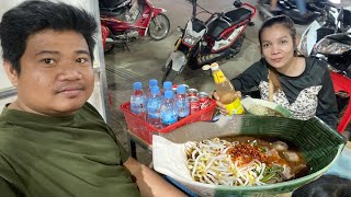 ញាំគុយទាវទូកក មាត់ស្ទឹងសង្កែ #visit #battambang