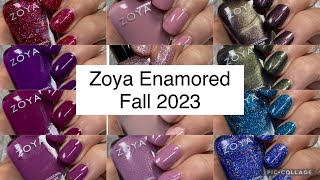 Zoya Enamored Fall 2023 Nail Polish Swatches | Amanda Alexander