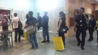 Ballot boxes for East Coast GRC arrive at fengshan primary