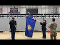 benson jrotc varsity regulation color guard ops drill meet 2024 2025