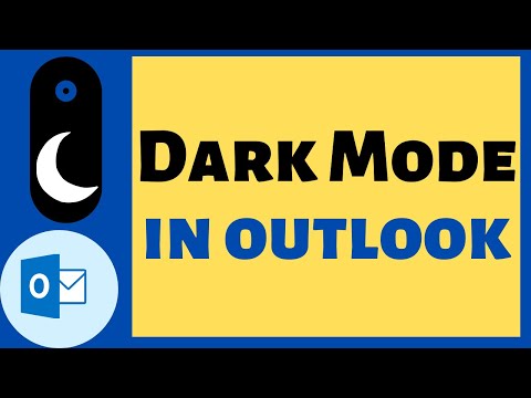 How to Change Outlook to Dark Mode?