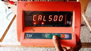 T20 weighing machine calibration | T20 Weighing Scale Calibration Procedure @malikscale