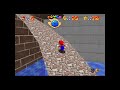 【スーパーマリオ64】 73 みずびたシティー 3 あさせと そらのシークレット