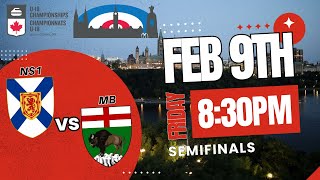 NS1 vs MB - 2024 Canadian U18 Championships - Semifinals