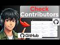 How to Check Contributors in GitHub (Full Guide 2026)