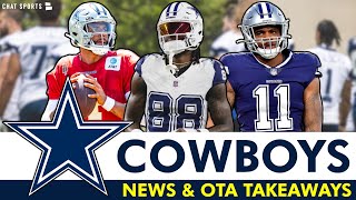 Cowboys OTA Takeaways On Micah Parsons, Trey Lance + Cowboys Rumors On CeeDee La