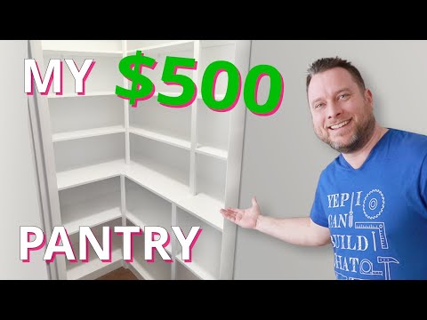 How To Build A Walk-in Corner Pantry DIY Project | Woodworking How To Build A Walk-in Corner Pantry DIY Project | Woodworking