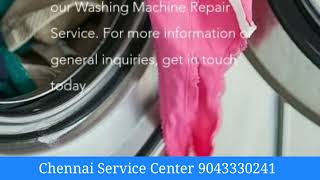 how do Washing Machine repair, service, centre, Chennai, T Nagar, kk nagar