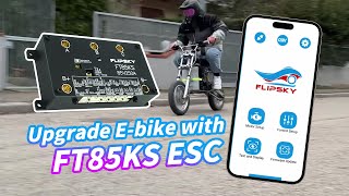 Upgrade E-bike with Flipsky FT85KS ESC | Review