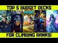 Top 5 Cheap Hearthstone Decks